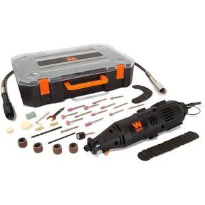 1-Amp Variable Speed Rotary Tool with 100+ Accessories,Carrying Case &Flex Shaft